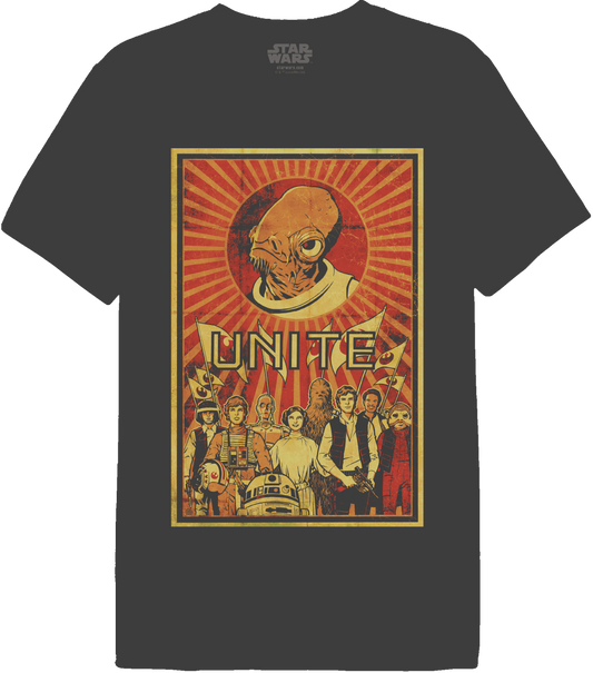T-shirt Star Wars - Unite With Ackbar