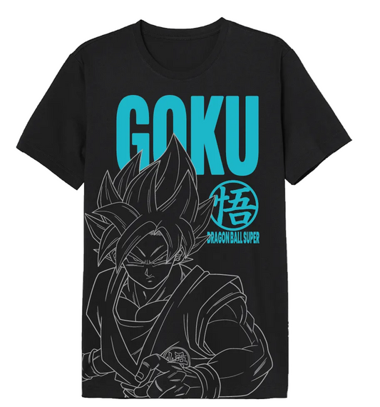 T-Shirt Dragon Ball Z Goku Super Saiyan Premium Noir Dragon Ball Z