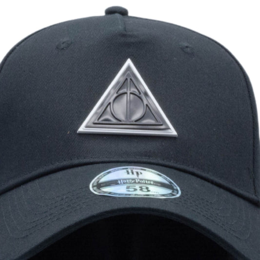 Casquette Harry Potter - DEATHLY HALLOWS PATCH METALLIC - Legend Stuff - Harry Potter - Casquette