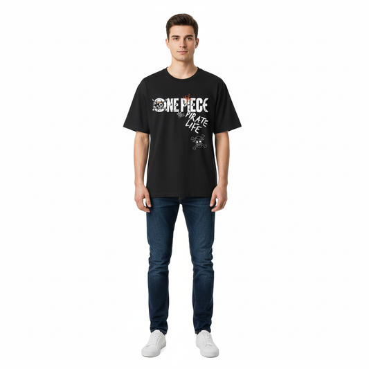 T-Shirt Officiel One Piece – Pirate Life Logo