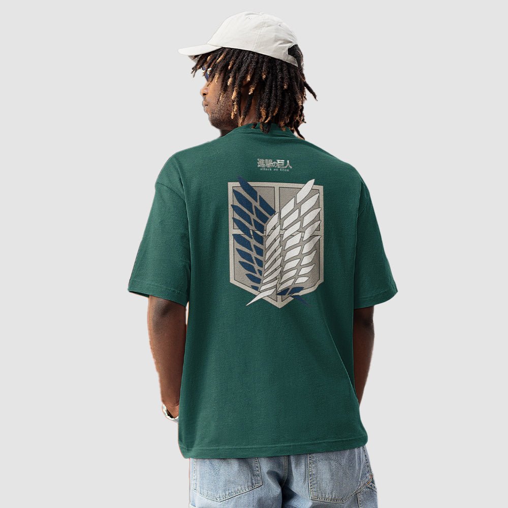 T-shirt L'Attaque des Titans Oversize - Brigades Spéciales