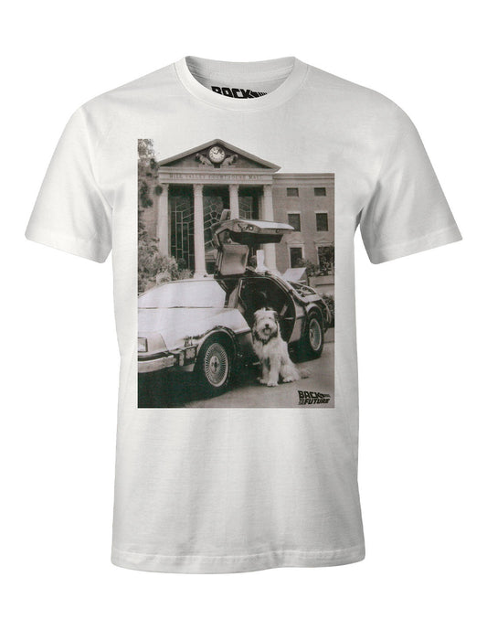 T-shirt Retour vers le futur - Einstein - Legend Stuff - Retour vers le futur - T-shirt