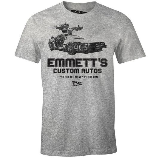 T-shirt Retour vers le futur - Emmett's Custom Autos - Legend Stuff - Retour vers le futur - T-shirt