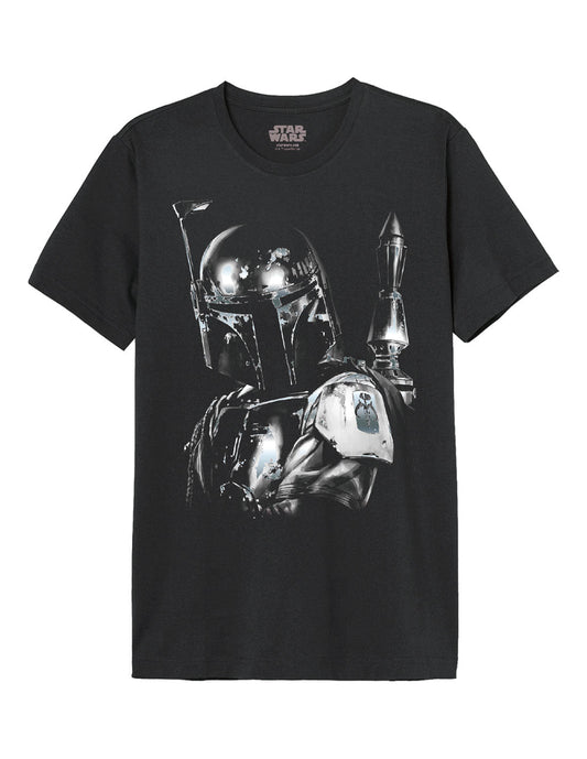 T-shirt Star Wars - Boba Fett Silver Millar - Legend Stuff - Star Wars - T-shirt