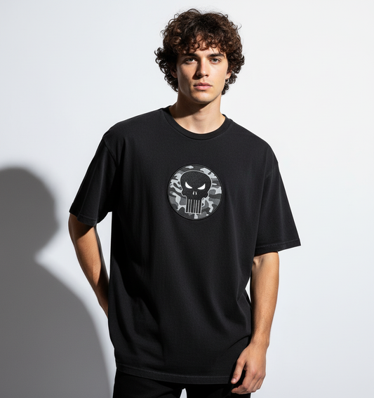 T-Shirt Oversize The Punisher Tactical Skull Premium