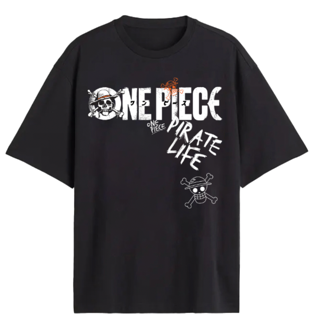 T-Shirt Officiel One Piece – Pirate Life Logo