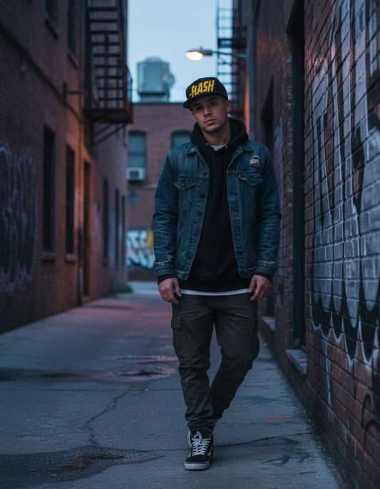 AI try-on - Casquette DC Comics The Flash - Logo Text