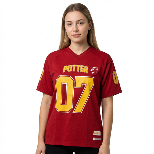 AI try-on - T-shirt Sport Harry Potter - Gryffindor 07