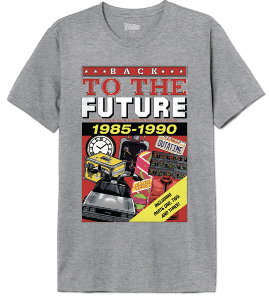 T-shirt Retour vers le futur - ALMANAC FROM THE FUTURE