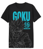 T-Shirt Dragon Ball Z Goku Super Saiyan Premium Noir Dragon Ball Z