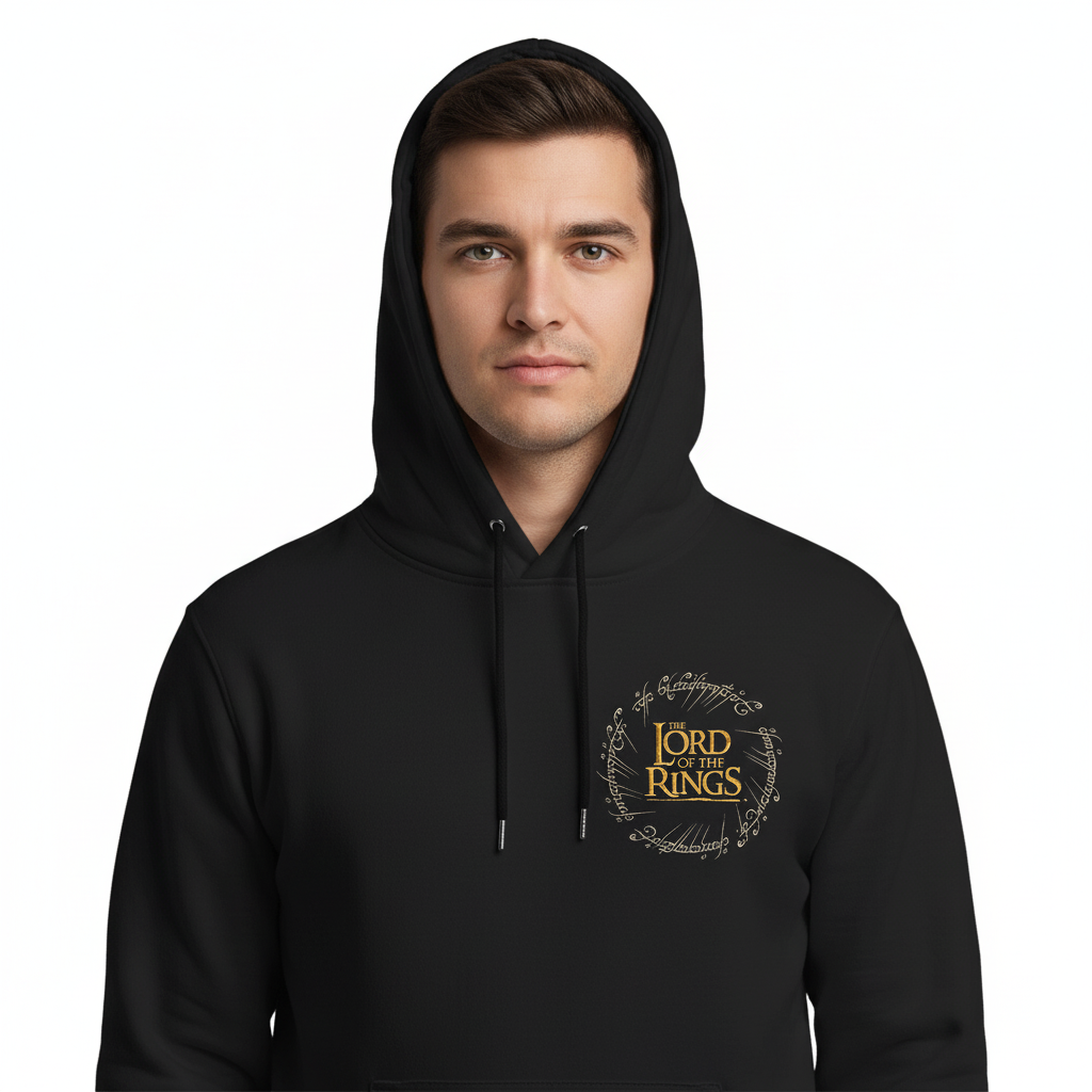 Sweat à Capuche Seigneur des Anneaux avec Carte
