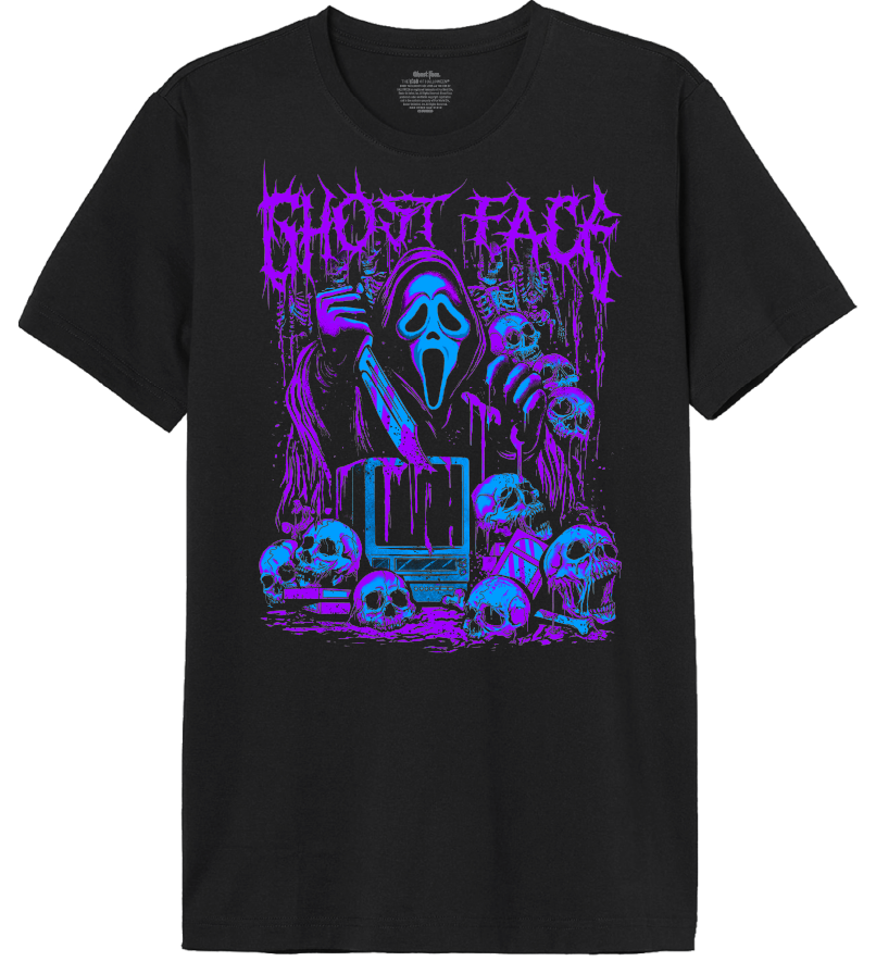 T-Shirt Ghost Face Killer - Un incontournable pour les fans Ghost Face
