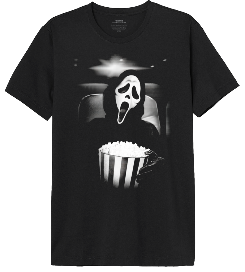 T-Shirt Ghost Face Horror Cinema - Premium Edition Ghost Face