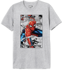 T-Shirt Spider-Man Brand New Day Gris pour fans Spiderman