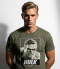 T-Shirt Hulk Incredible 2026 Kaki - Marvel Style Apparel Spiderman