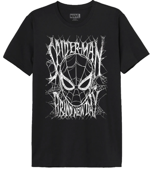 Spider-Man Brand New Day Graphic T-Shirt - Black Spiderman