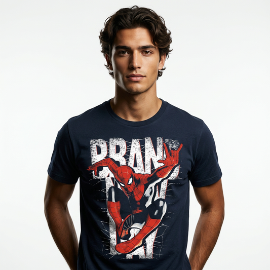 T-Shirt Hulk Incredible Kaki pour fans de Marvel Spiderman