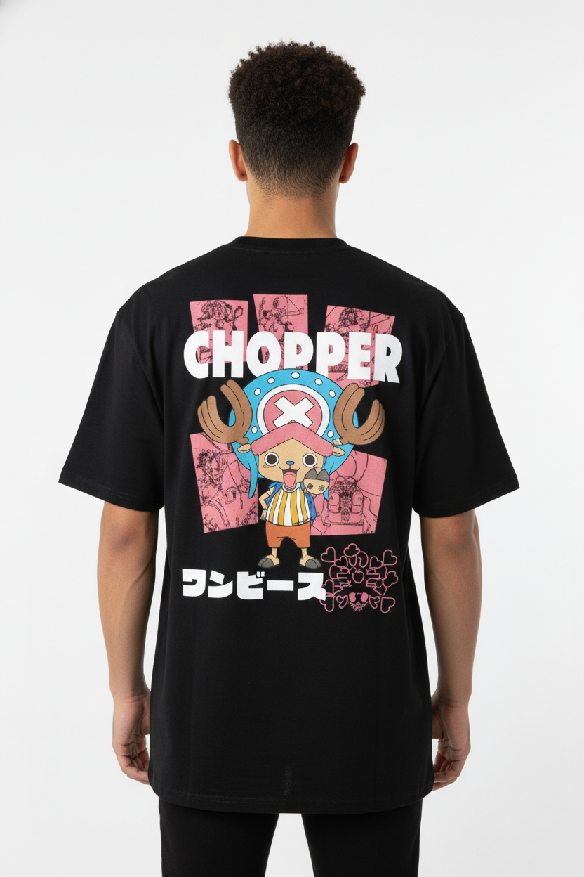 T-Shirt Oversize One Piece Luffy Classic Manga One Piece