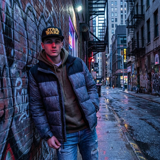 AI try-on - Casquette Star Wars - Text Logo