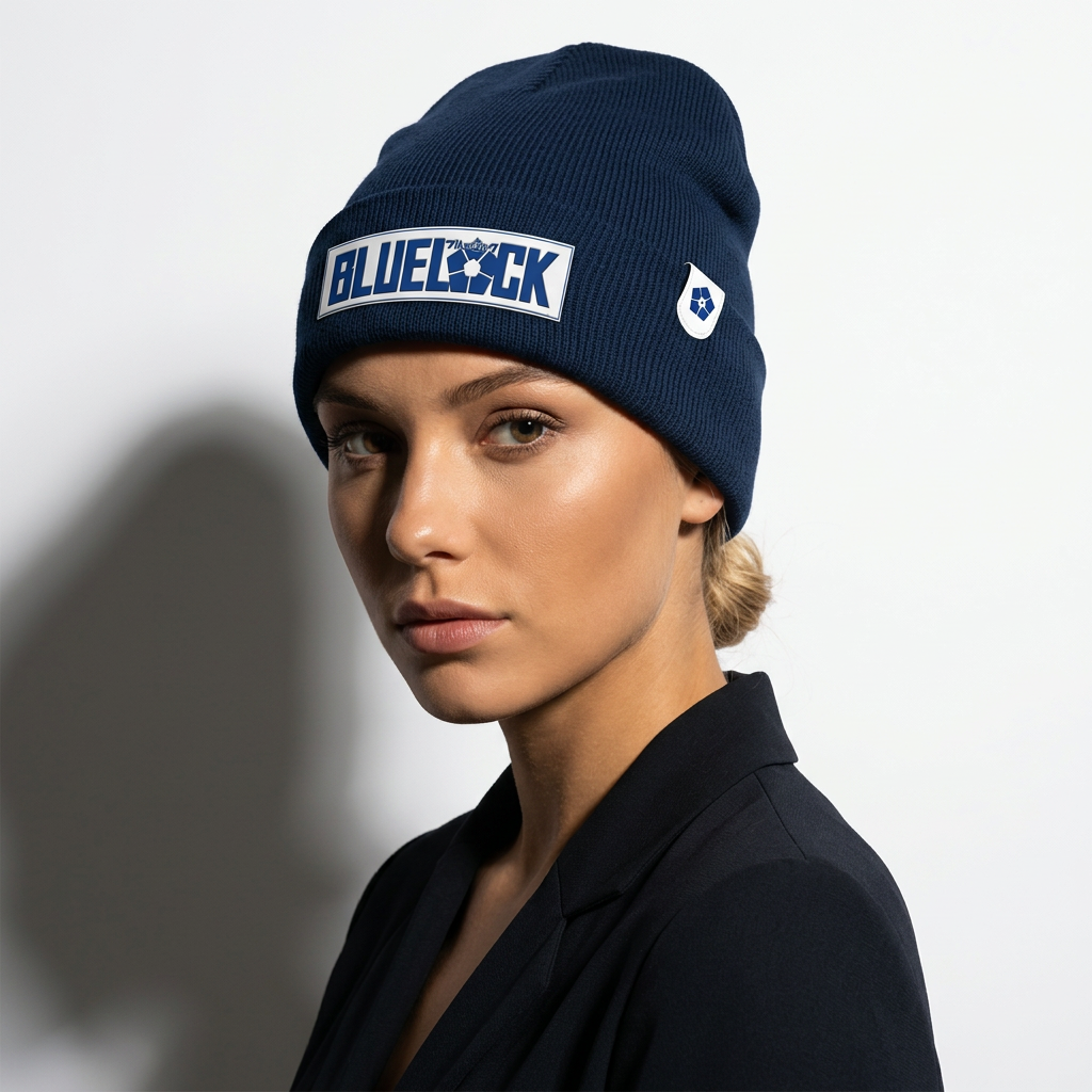 Bonnet Logo Flamme Blue Lock