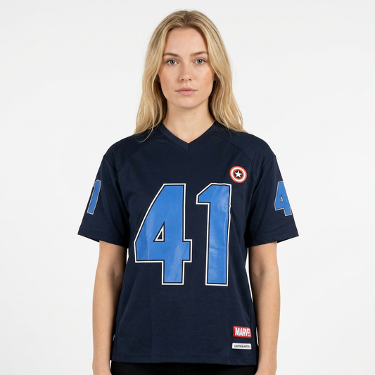 AI try-on - T-shirt Sport Captain America Marvel - Steve Rogers 41