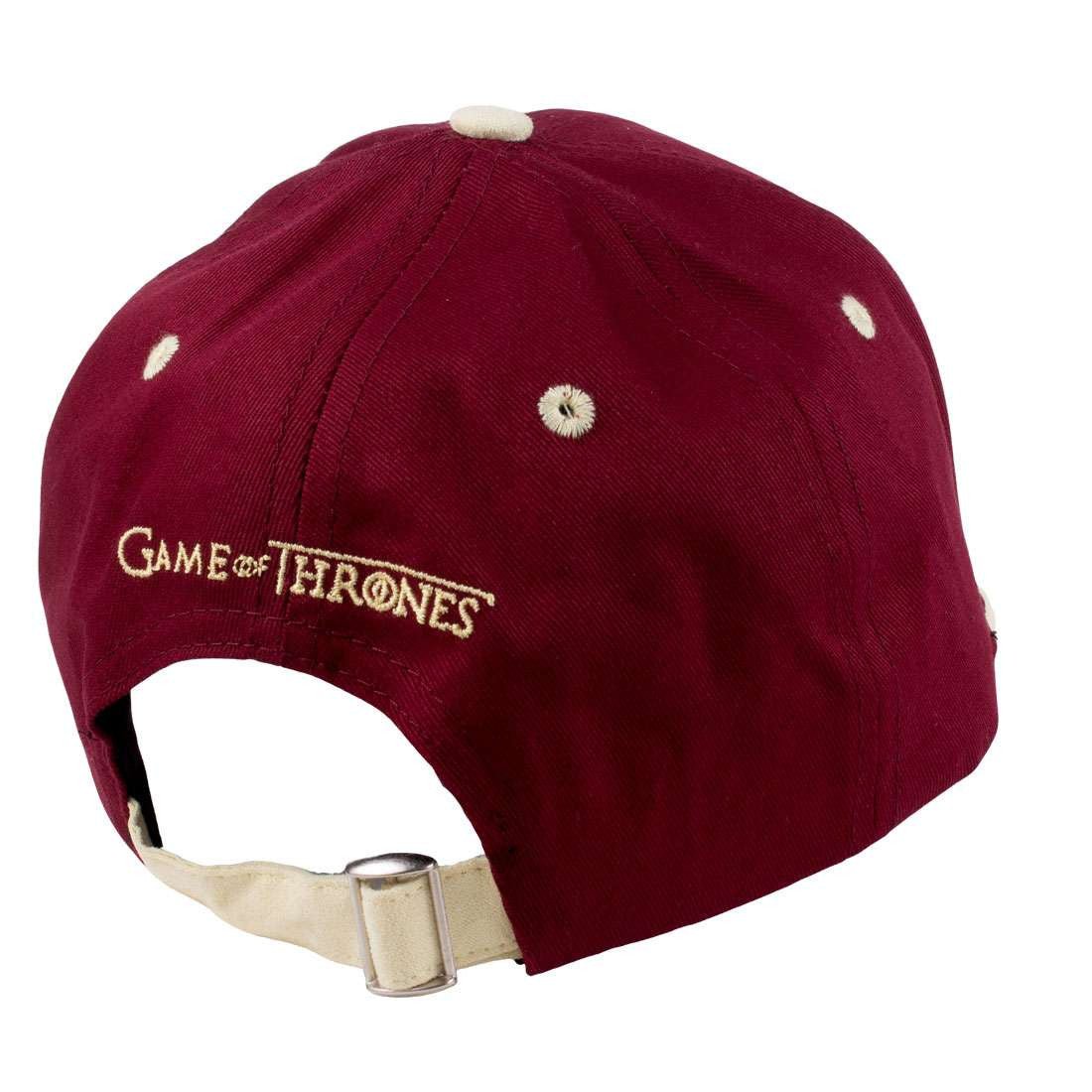 Casquette Game of Thrones - Lannister Cap - Legend Stuff - Game of Thrones - Casquette