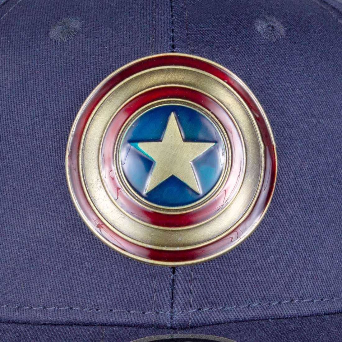 Casquette Marvel Captain America - Metal Vintage Logo - Legend Stuff - MARVEL - Casquette