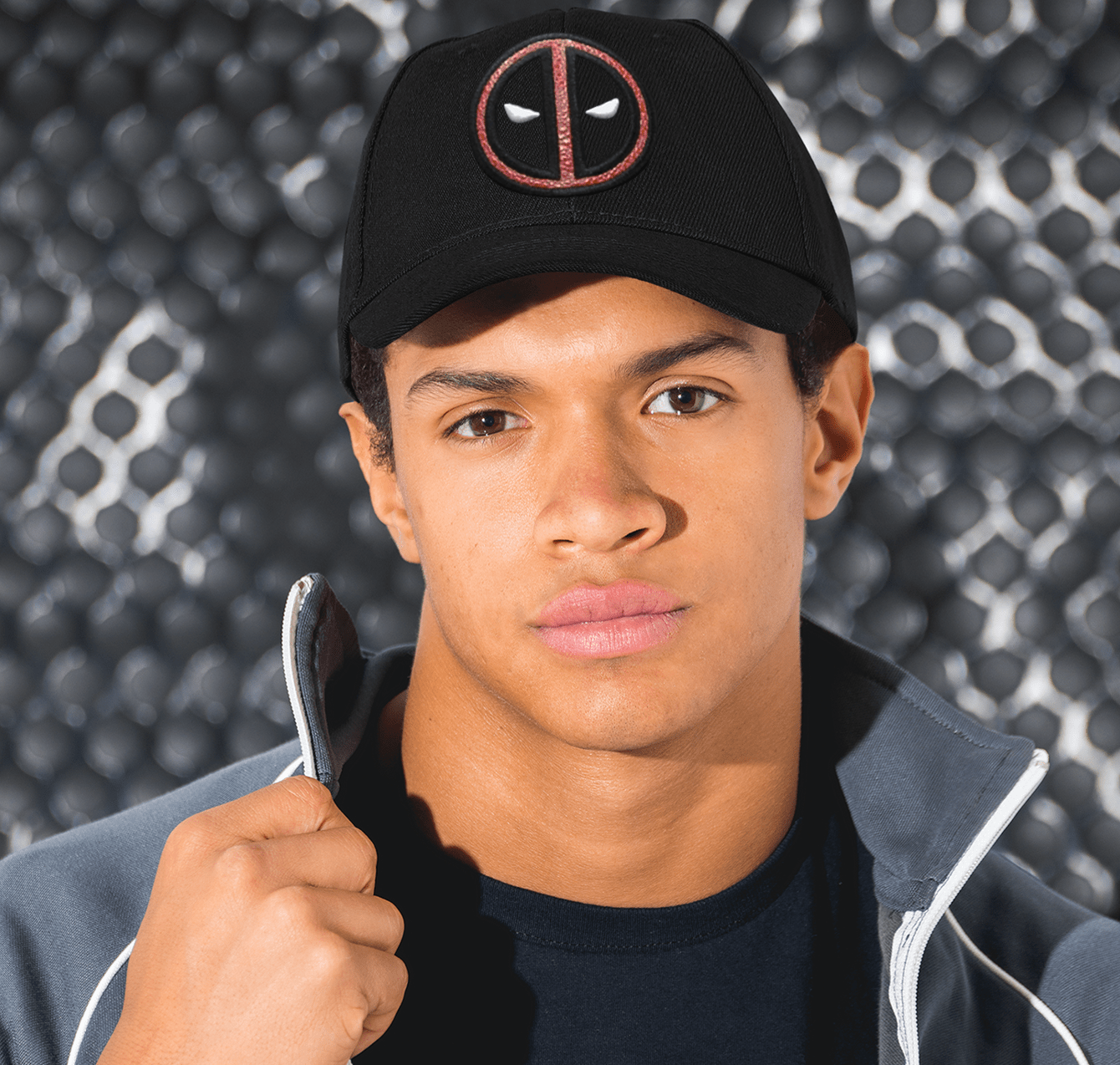 Casquette Marvel Deadpool Logo broderie 3D ajustable