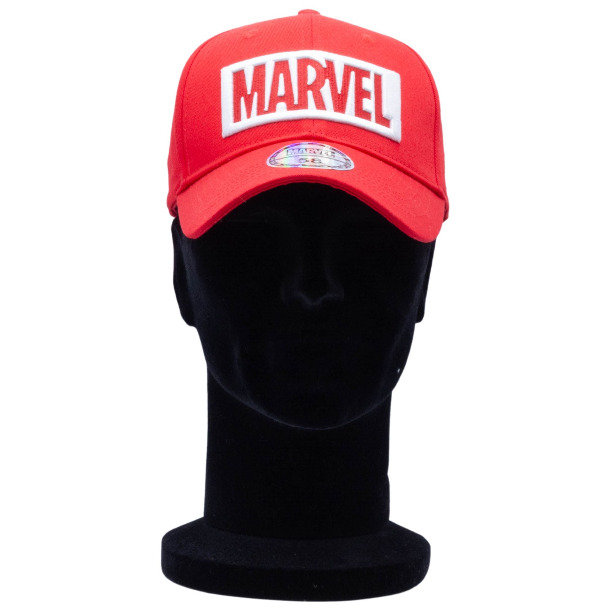 Casquette Marvel LOGO WHITE - 3D LOGO - Legend Stuff - MARVEL - Casquette