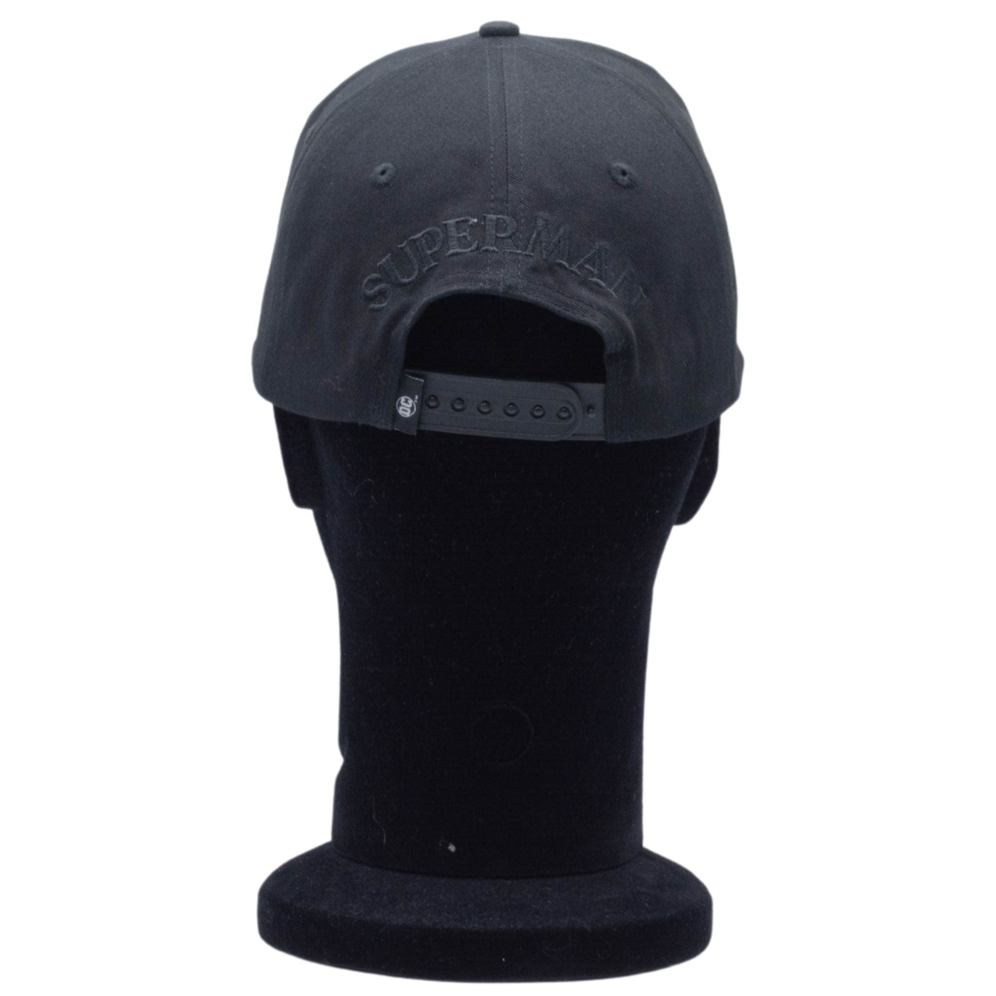 Casquette Noir - DC Comics Superman Baseball - Logo Rubber - Legend Stuff - DC Comics - Casquette