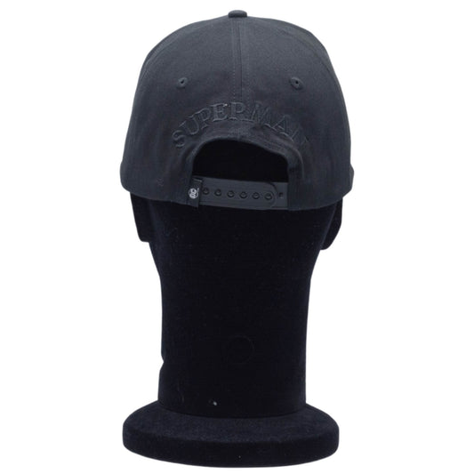 Casquette Noir - DC Comics Superman Baseball - Logo Rubber - Legend Stuff - DC Comics - Casquette