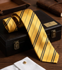 Cravate Ravenclaw Héritage Premium - Rayures Officielles