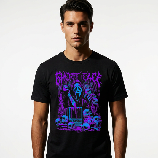 T-Shirt Ghost Face Killer - Un incontournable pour les fans Ghost Face