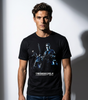 T-Shirt Terminator 2 T-800 Moto Scène Officielle Legend Stuff