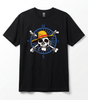 T-shirt One Piece Luffy Skull Minimaliste One Piece