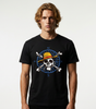 T-shirt One Piece Luffy Skull Minimaliste One Piece