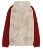 Hoodie Seigneur des Anneaux avec carte Terre du Milieu