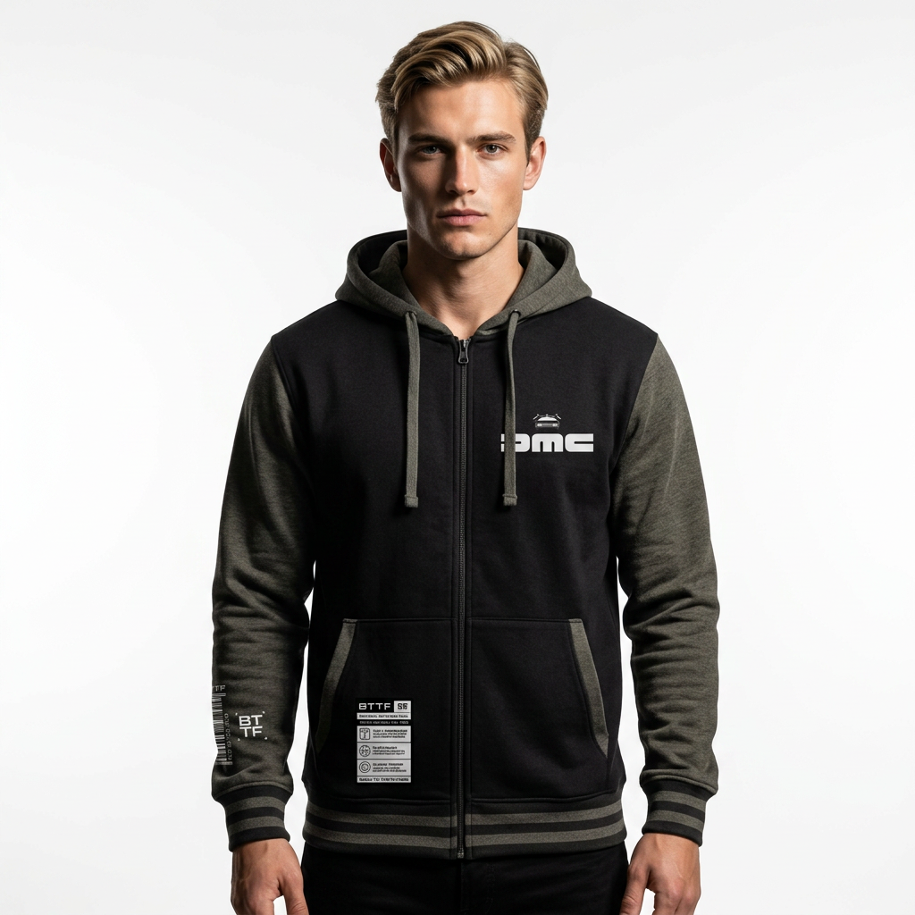 Sweat-shirt Retour vers le Future DMC DeLorean