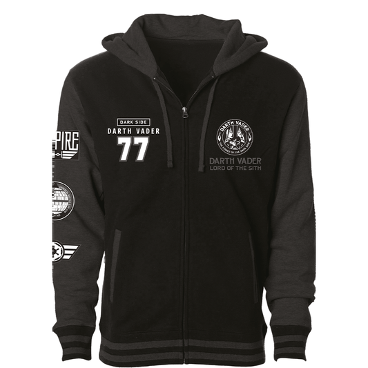 Hoodie Zippé Star Wars Officiel – Darth Vader Dark Side - Legend Stuff - Star Wars - Sweat-shirt