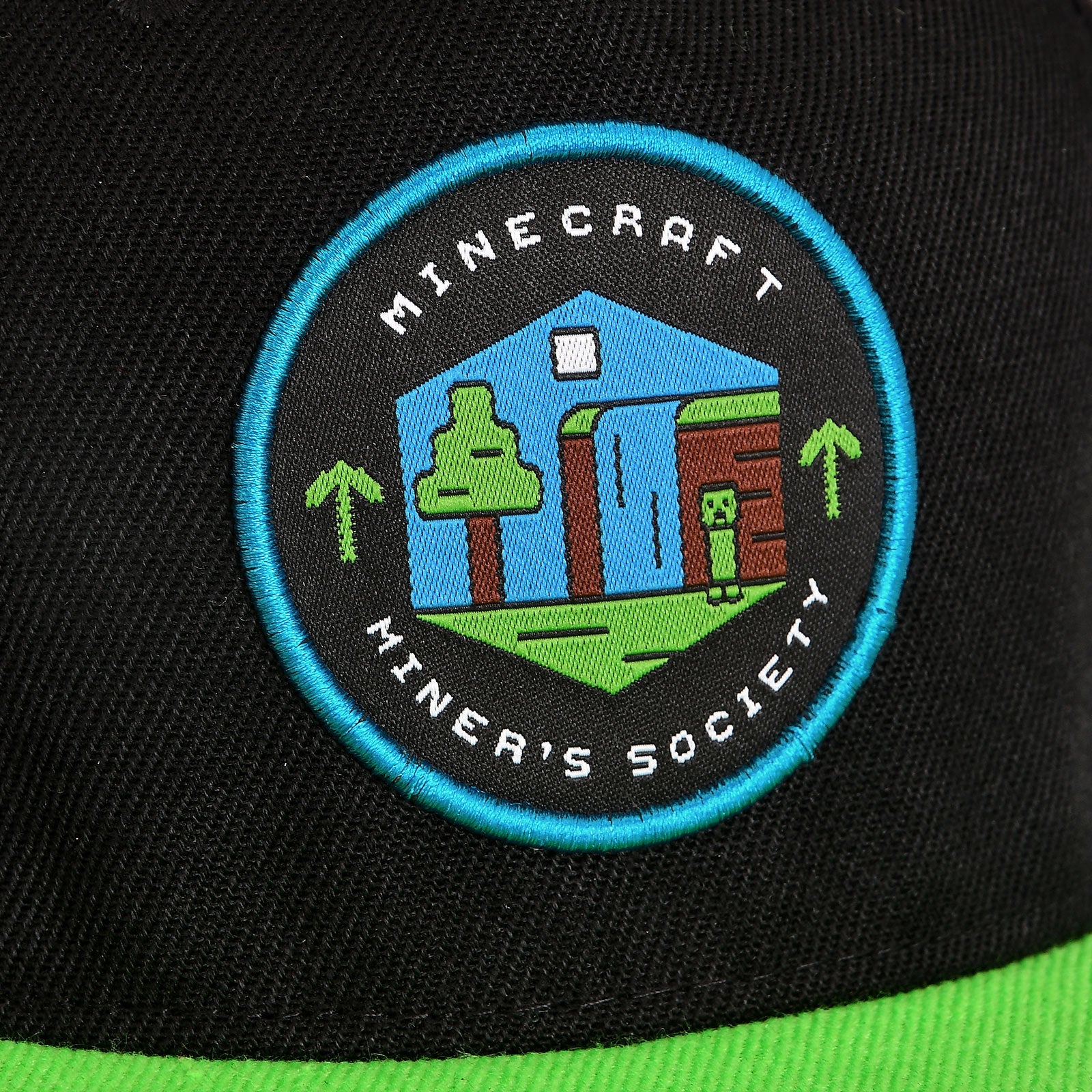 Minecraft - Miner's Society Snapback Cap - Legend Stuff - Minecraft - Casquette