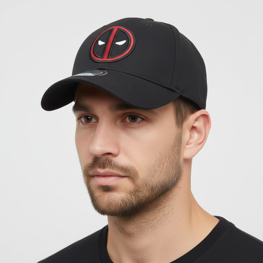 Casquette Marvel Deadpool Logo broderie 3D ajustable