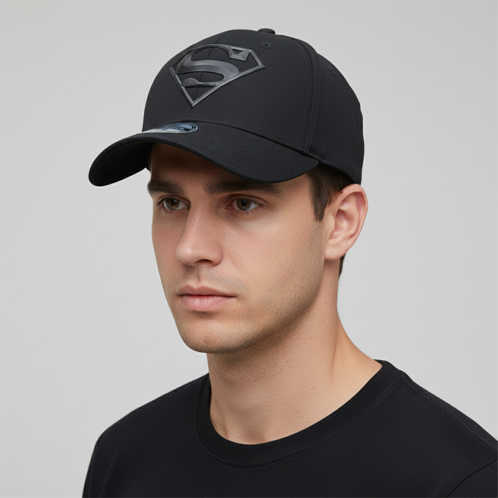 Casquette Superman DC Comics avec Logo Rubber