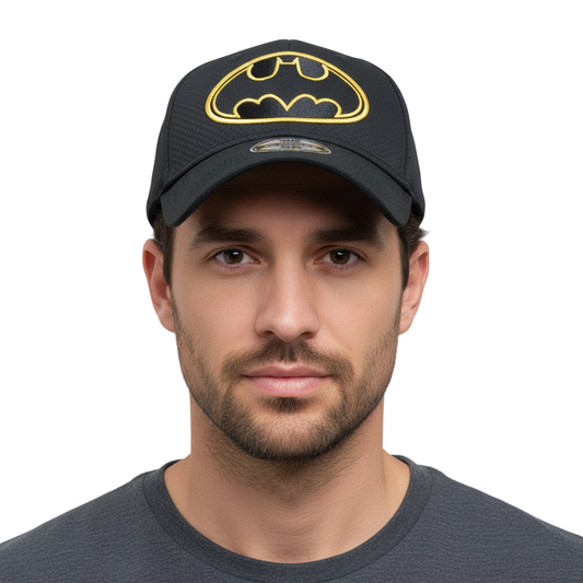Casquette DC Comics Batman avec Logo Embroiderie Or
