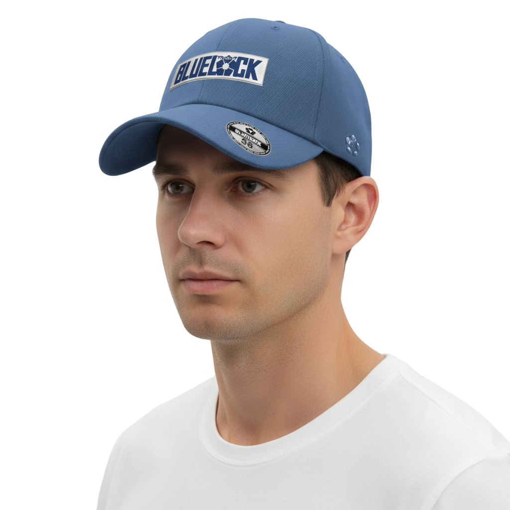 Casquette Patch PVC BLEU LOCH