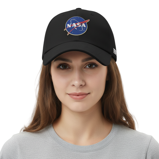Casquette NASA - Logo PVC Patch en Noir