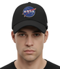 Casquette NASA - Logo PVC Patch en Noir