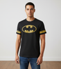 T-shirt Batman Noir Logo Vintage Officiel DC Comics