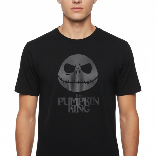 T-shirt Disney Jack Skellington Officiel Minimaliste