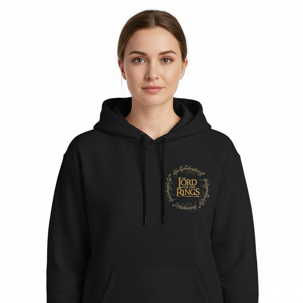 Sweat à Capuche Seigneur des Anneaux avec Carte