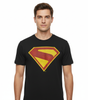 T-shirt Superman Officiel - Logo DC Comics Rouge & Jaune